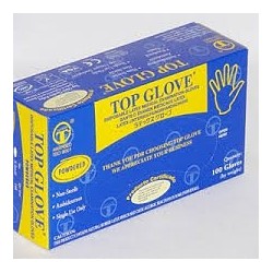 GANTS TOP GLOVE LARGE (100 GLOVES)