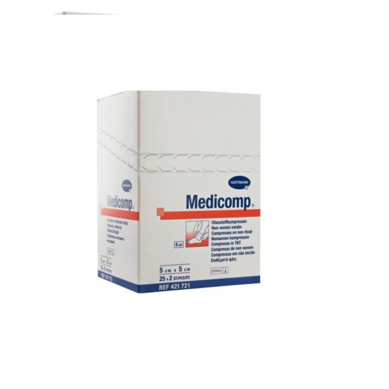 HARTMANN COMPRESSES MEDICOMP 5CM*5CM