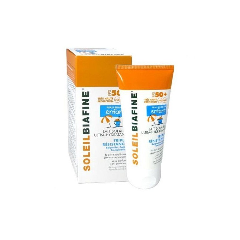 SOLEIL BIAFINE LAIT SOLAIRE ENFANT 50+ 150ML